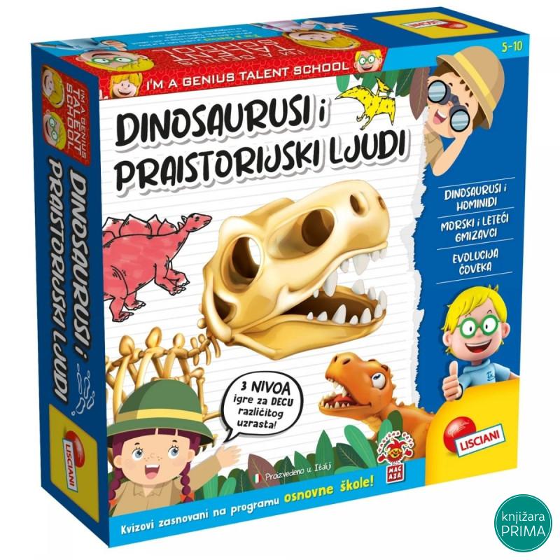 Dinosaurusi i praistorijski ljudi LISCIANI mali genije 