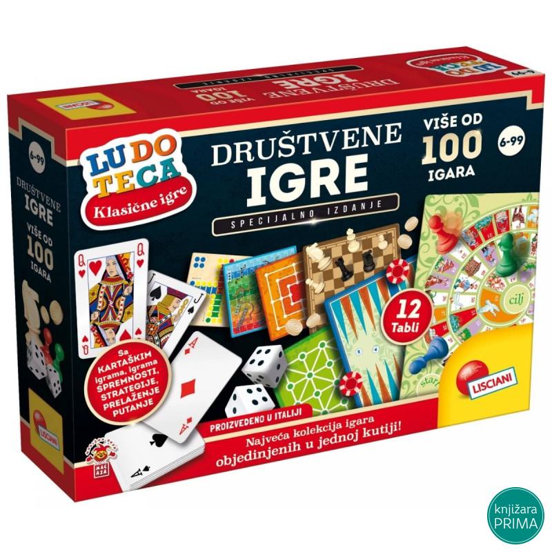 Ludoteka 100 društvenih igara LISCIANI 