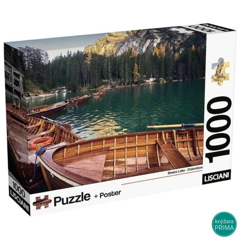 Puzzle LISCIANI 1000 Dolomiti + Poster 