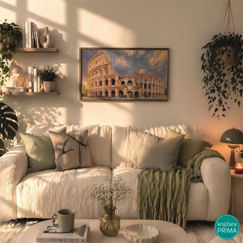Puzzle LISCIANI 1500 Koloseum + Poster 