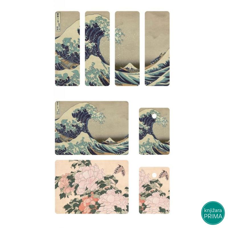 Puzzle LISCIANI 500 Hokusai + Gift set 