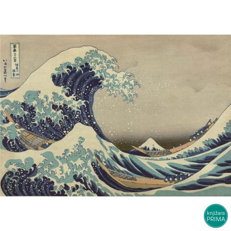 Puzzle LISCIANI 500 Hokusai + Gift set 