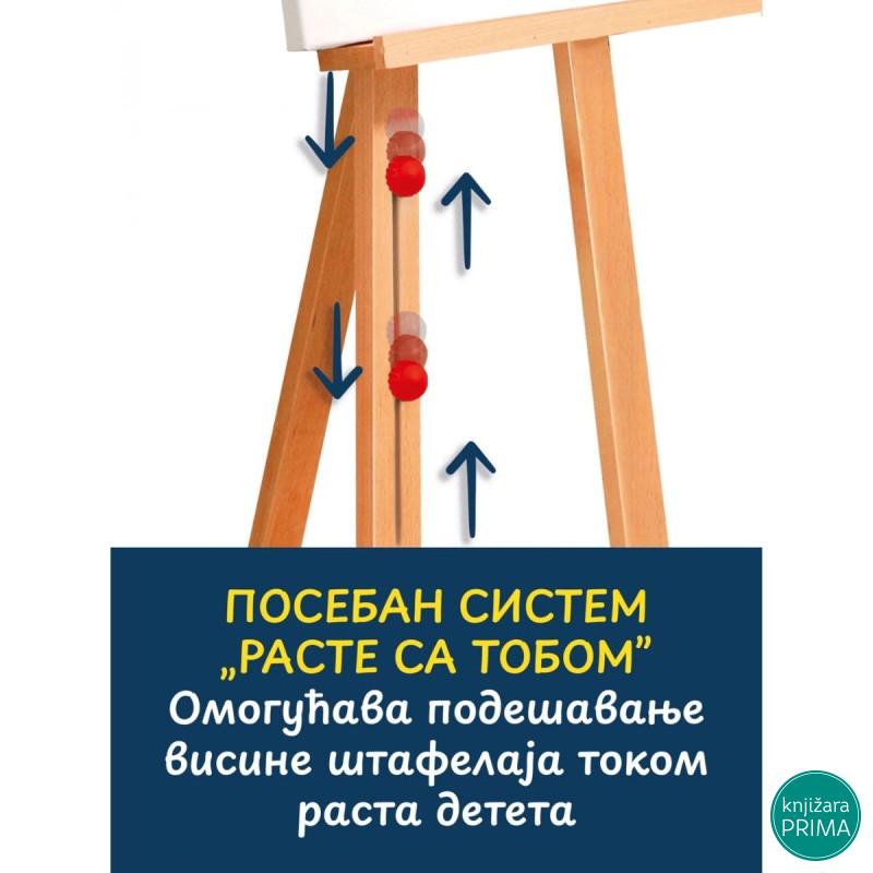 Slikarski stalak MONTESSORI set za crtanje 