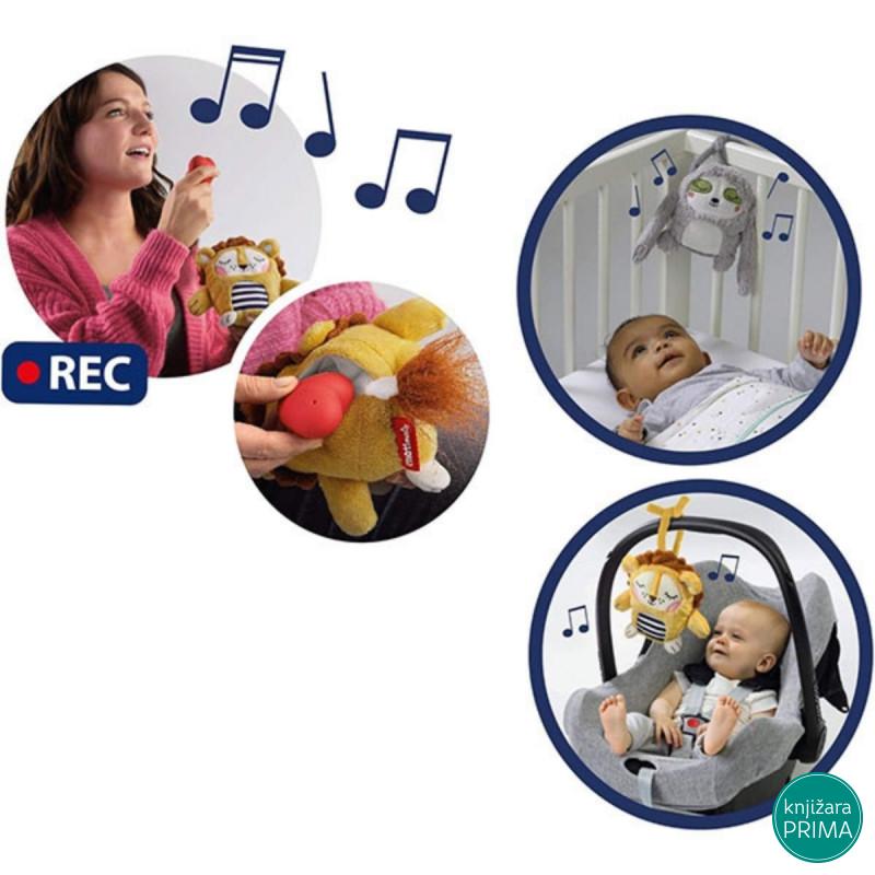 Pliš snimi zvuk SES Leo 