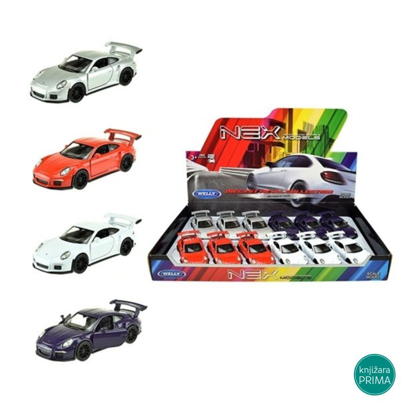 Autić metalni WELLY Porsche 911 GT3 