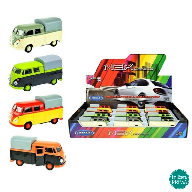 Autić metalni WELLY Volkswagen T1 pick up 