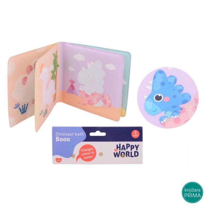 Baby knjiga za kupanje - dino 