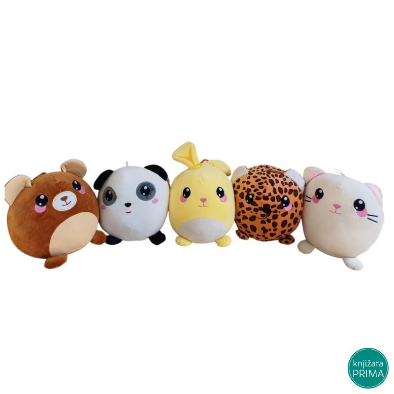 Plišana igračka loptaste životinje 20cm 