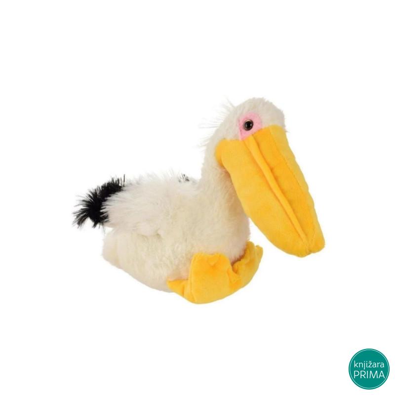 Plišani pelikan 24cm pomera krila 