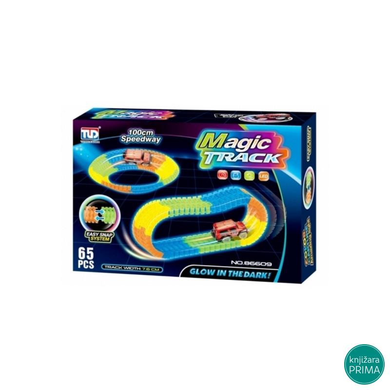 Auto staza 100cm svetleća sa autićem 