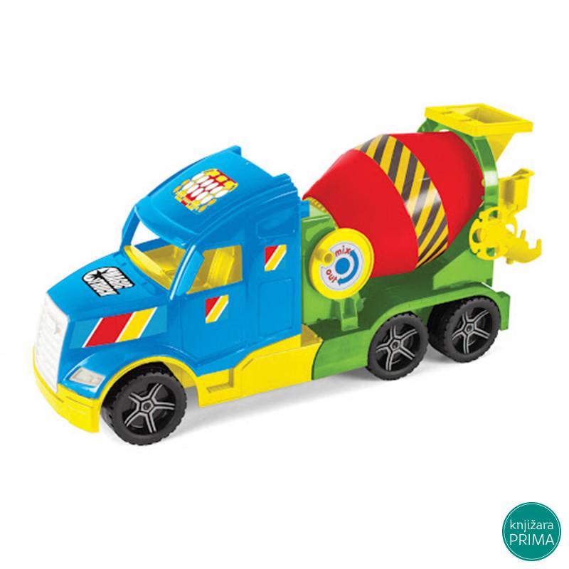 Kamion WADER betonjerka mešalica svetli u mraku 