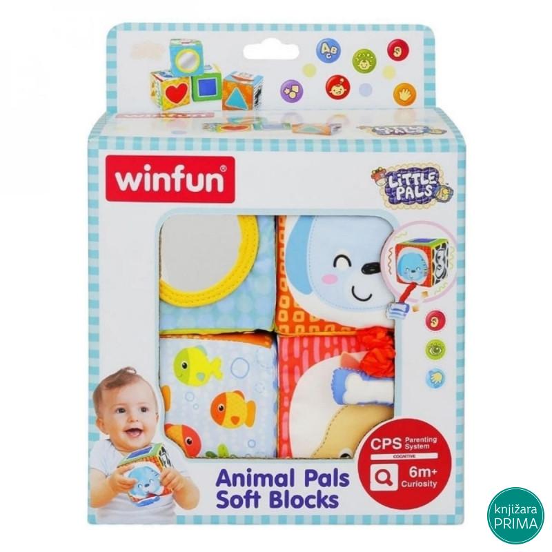 Baby kocke životinje WINFUN 
