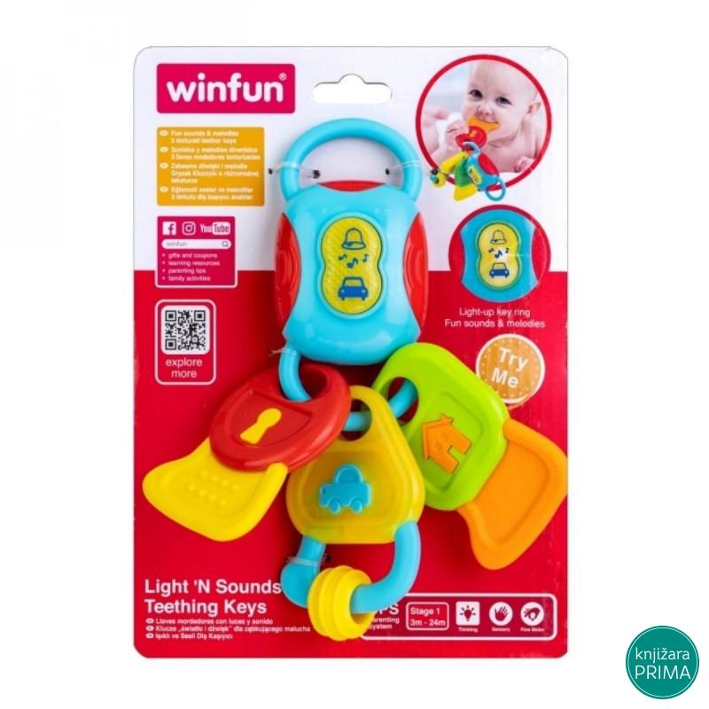 Zvečka privezak auto ključevi WINFUN 