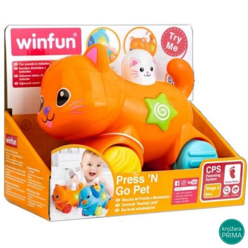 Baby press&go ljubimac maca WINFUN 