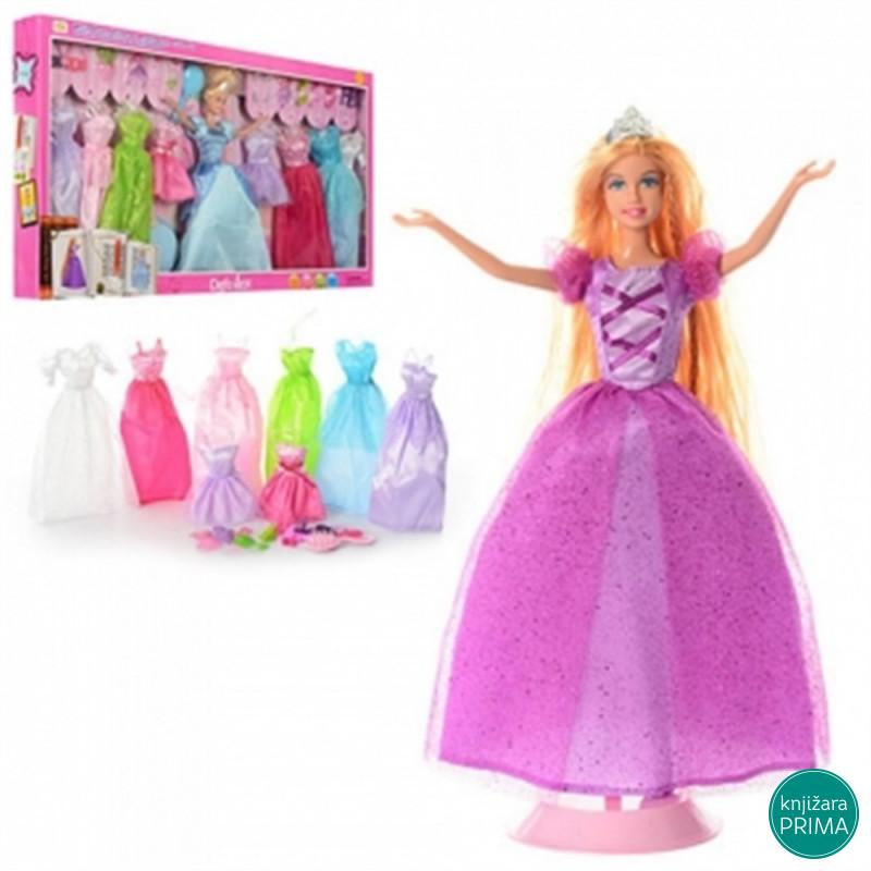 Lutka DEFA sa odećom i tablom za pisanje 