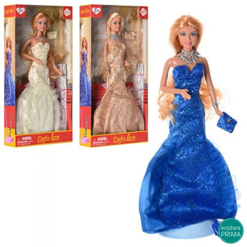 Lutka DEFA u večernjoj haljini sa dodacima 