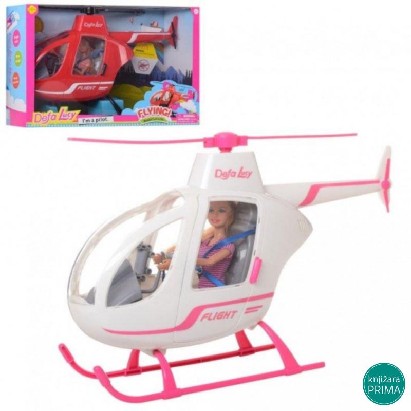 Lutka DEFA pilot u helikopteru 