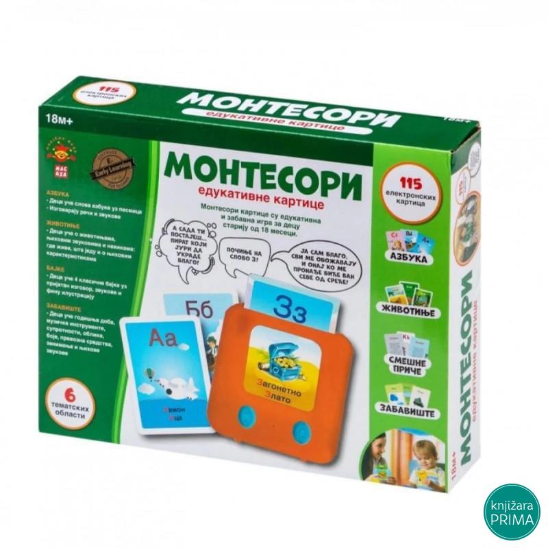 Edukativne kartice MONTESORI 