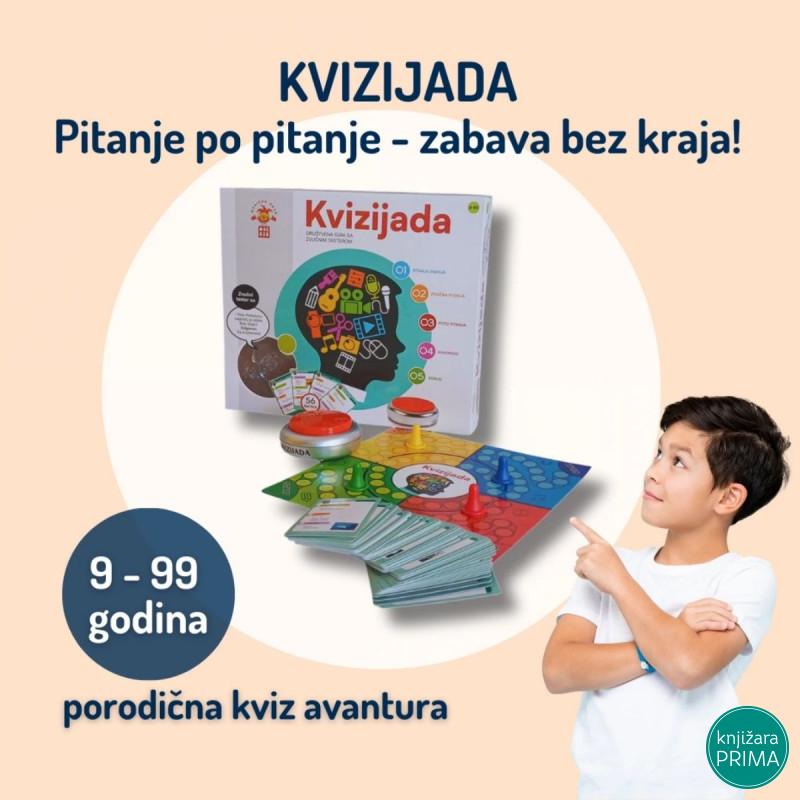 Kvizijada 2U1 društvena igra 