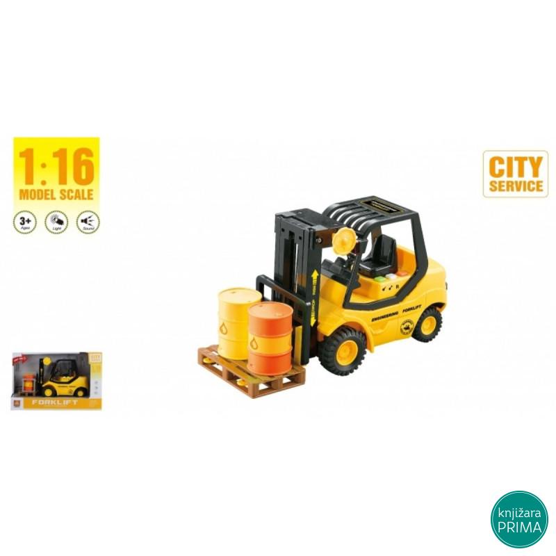 Viljuškar 1:16 žuti sa zvukom i svetlom 