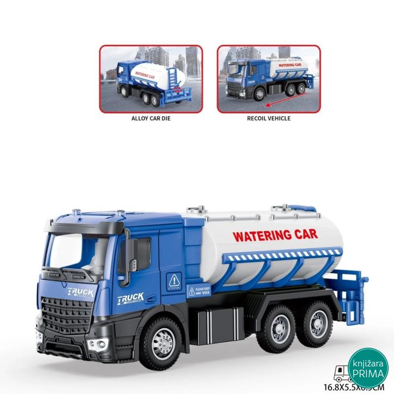 Metalni kamion 1:32 cisterna za vodu 