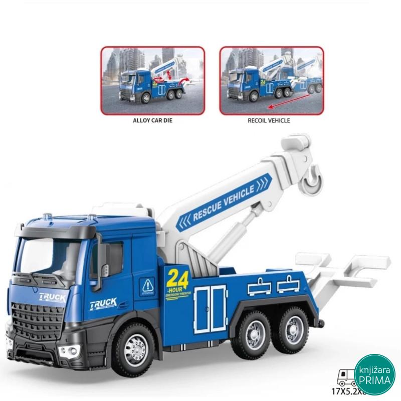 Metalni kamion 1:32 šlep služba 
