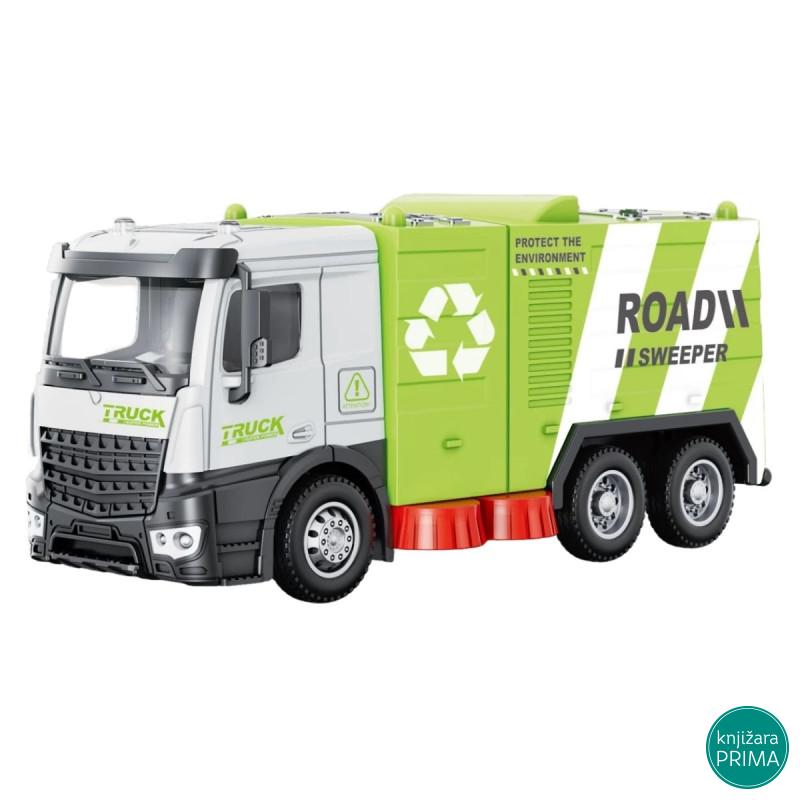 Metalni kamion 1:32 đubretarac recikler 