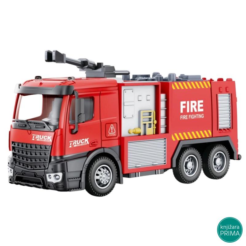 Metalni kamion 1:32 vatrogasac sa šmrkom 