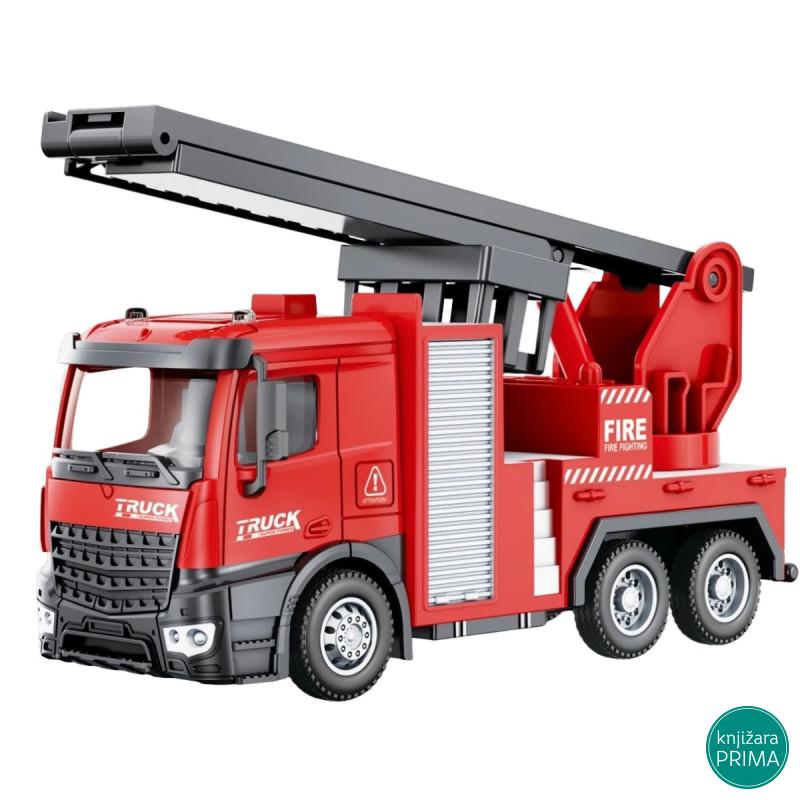 Metalni kamion 1:32 vatrogasac sa merdevinama 