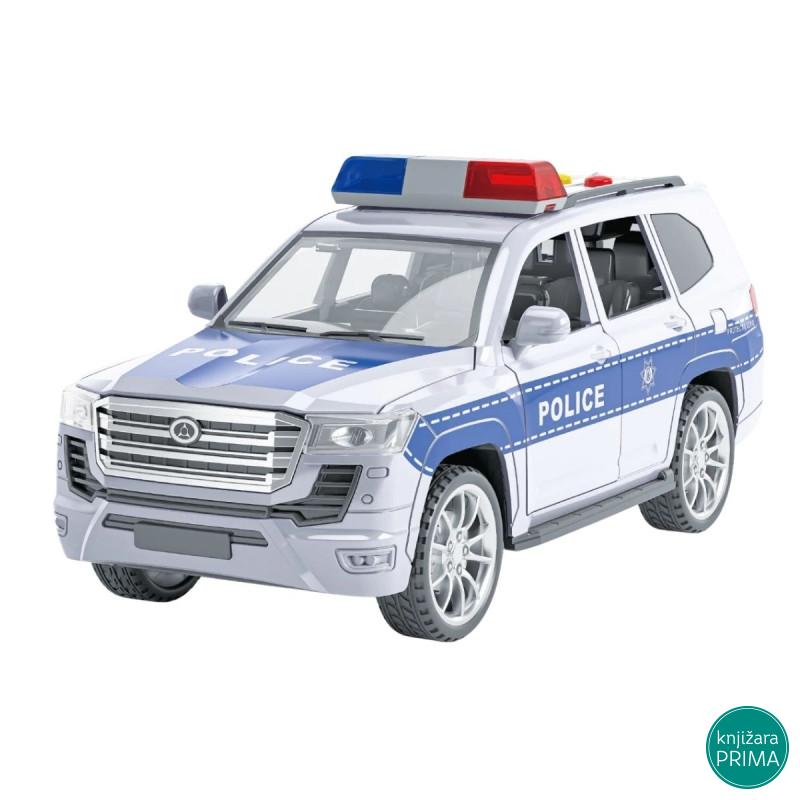 Džip 1:16 policijski sa zvukom i svetlom 