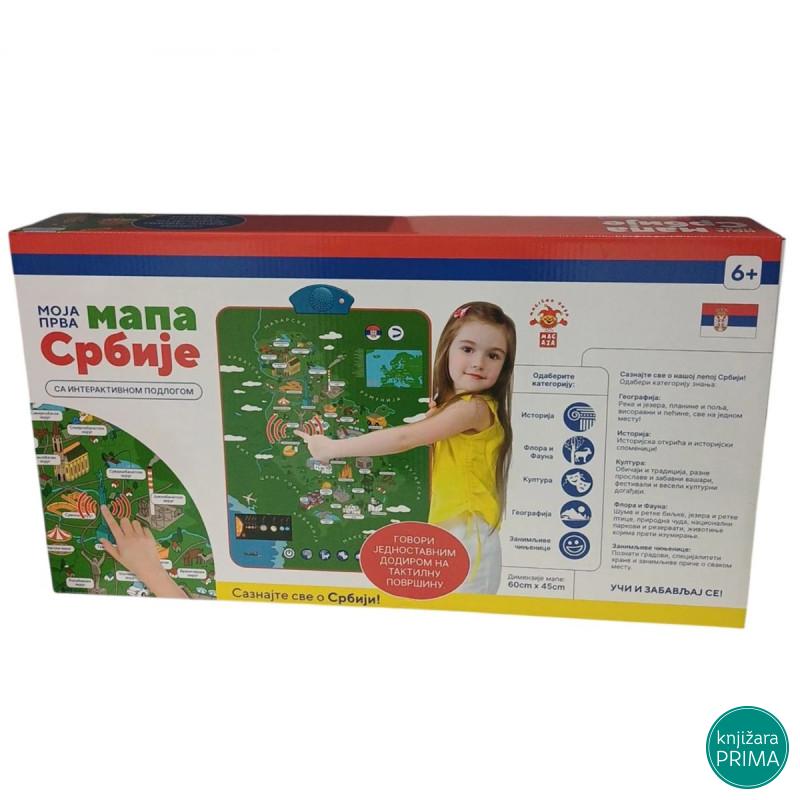 Interaktivna mapa Srbije 
