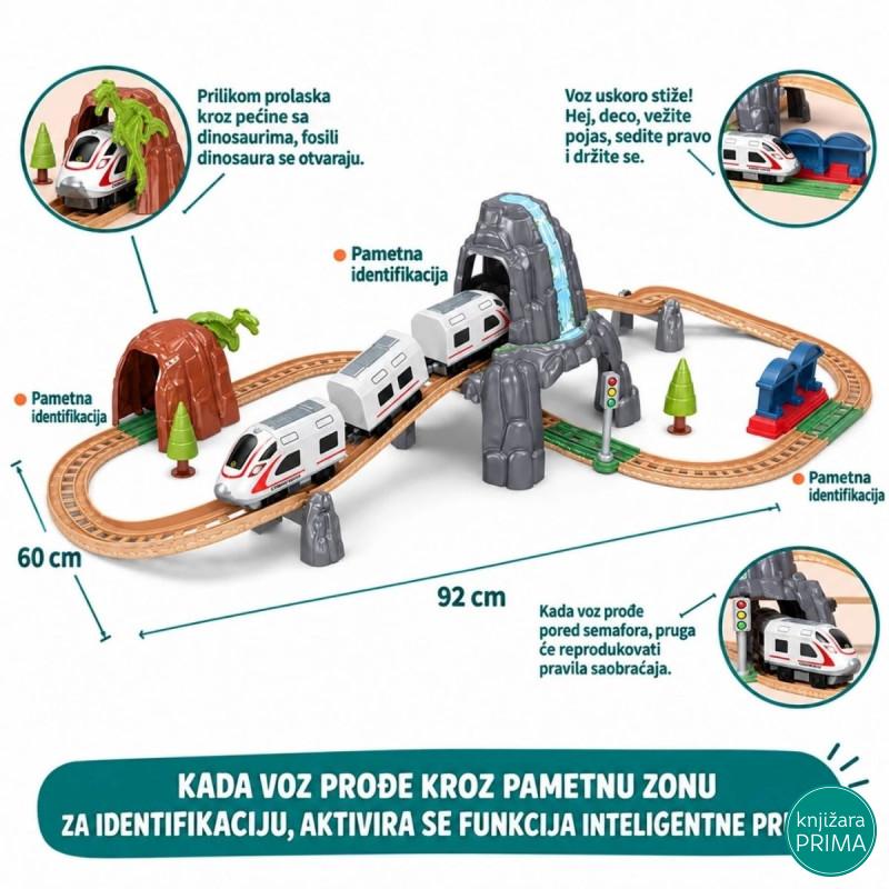 Pametni voz - edukativna igračka 