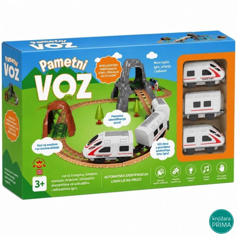 Pametni voz - edukativna igračka 
