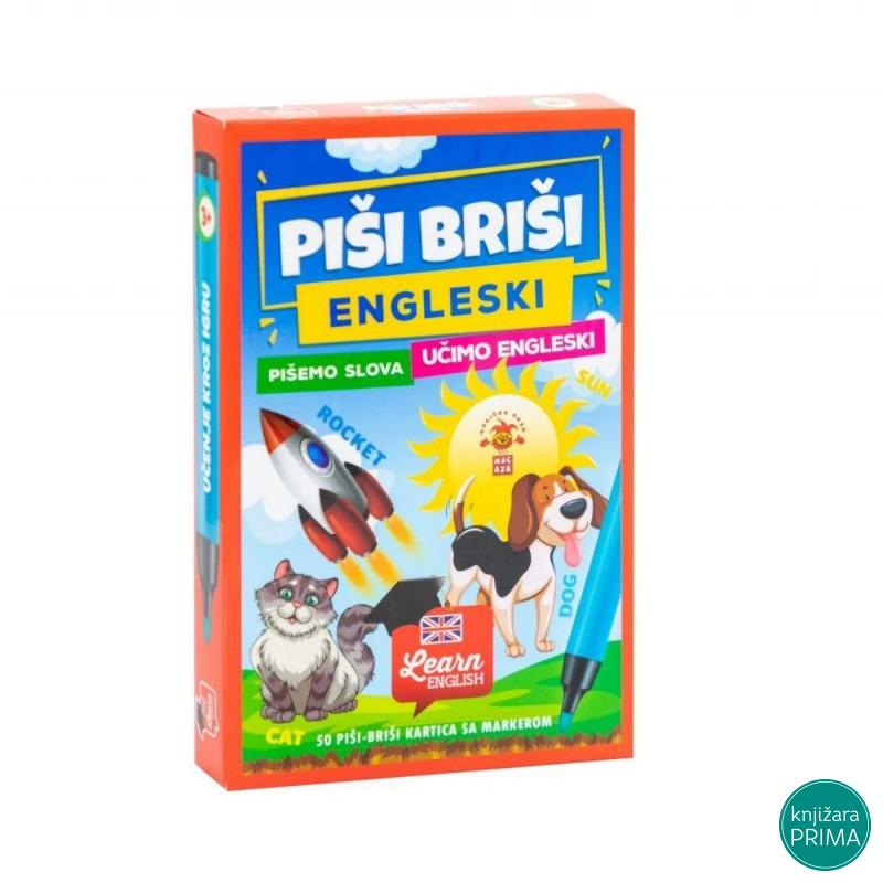 Piši-briši karte - engleski 