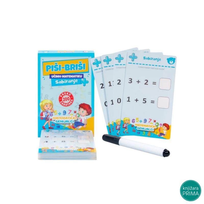 Piši-briši karte - sabiranje 