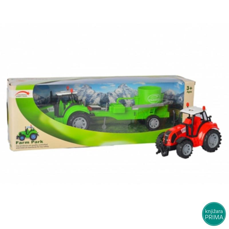 Traktor sa priključnom mašinom 