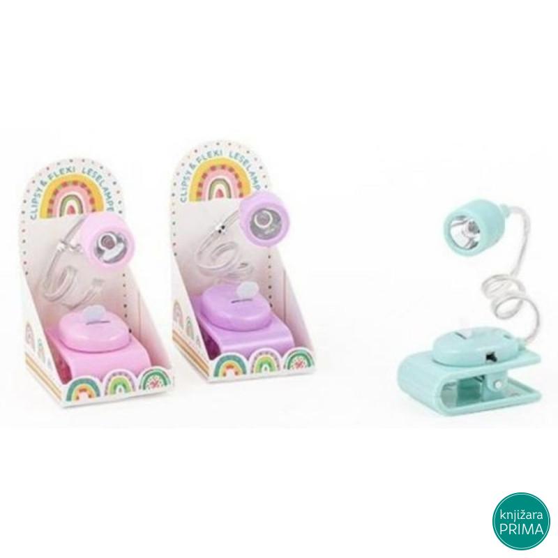 Lampa za čitanje sa štipaljkom 