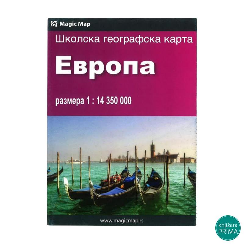 Karta Evrope MAGIC MAP 1:14350000 