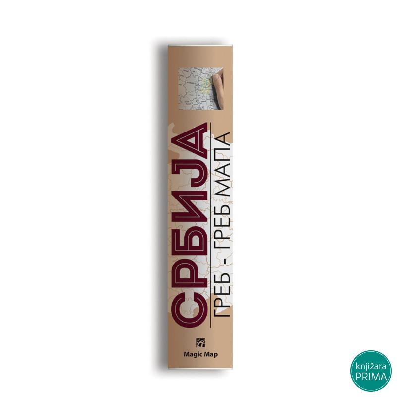 Greb greb mapa Srbije MAGIC MAP 