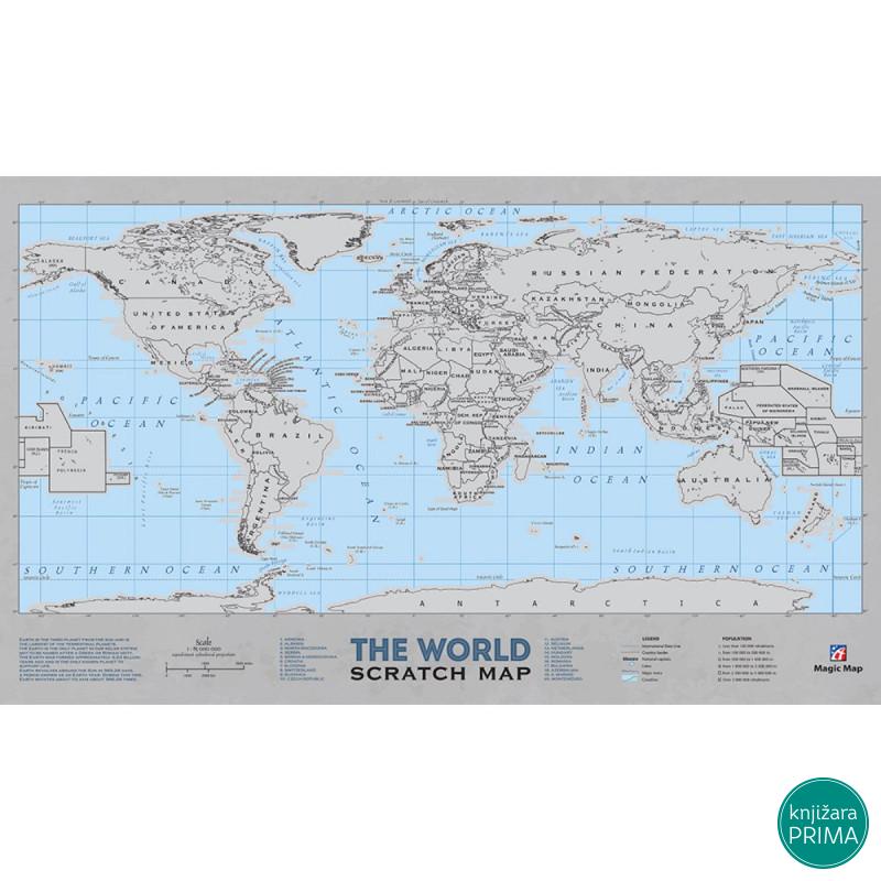 Greb greb mapa sveta MAGIC MAP 