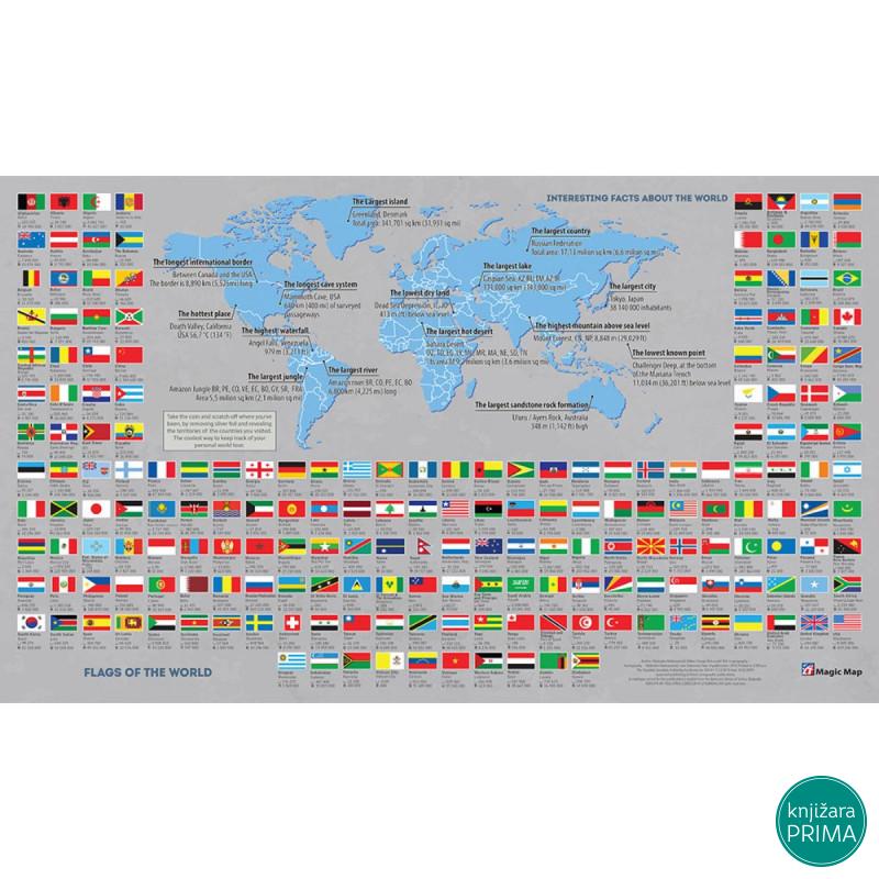 Greb greb mapa sveta MAGIC MAP 