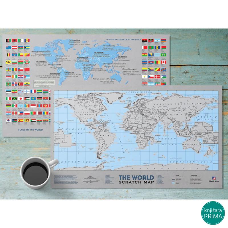 Greb greb mapa sveta MAGIC MAP 