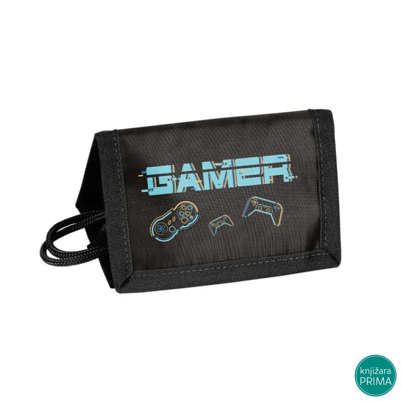 Dečiji novčanik sa trakom PASO Gamer 