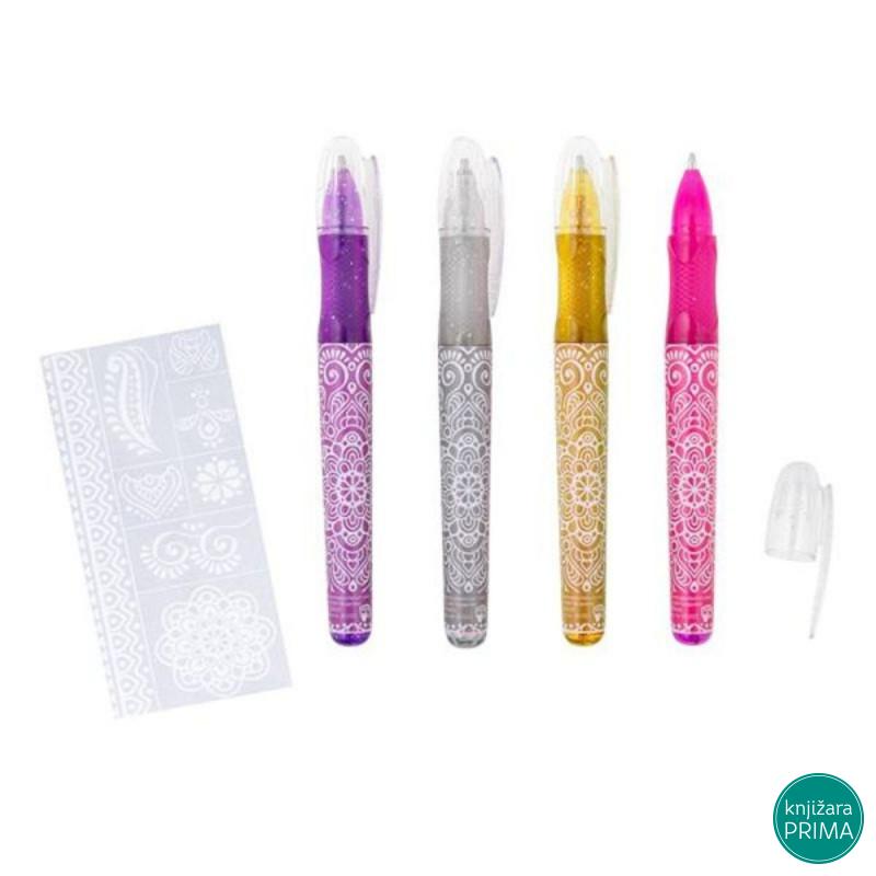 Tattoo gel TRENDHAUS glitter olovka za tetovaže 