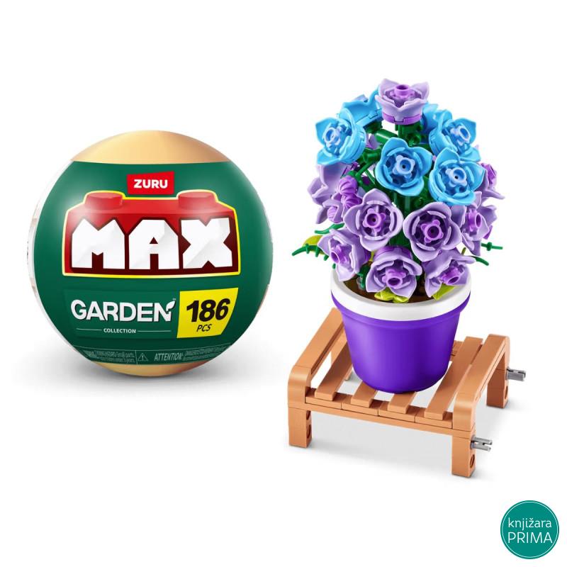 Sastavi cvet u ljubičastoj saksiji ZURU MAX kockice 