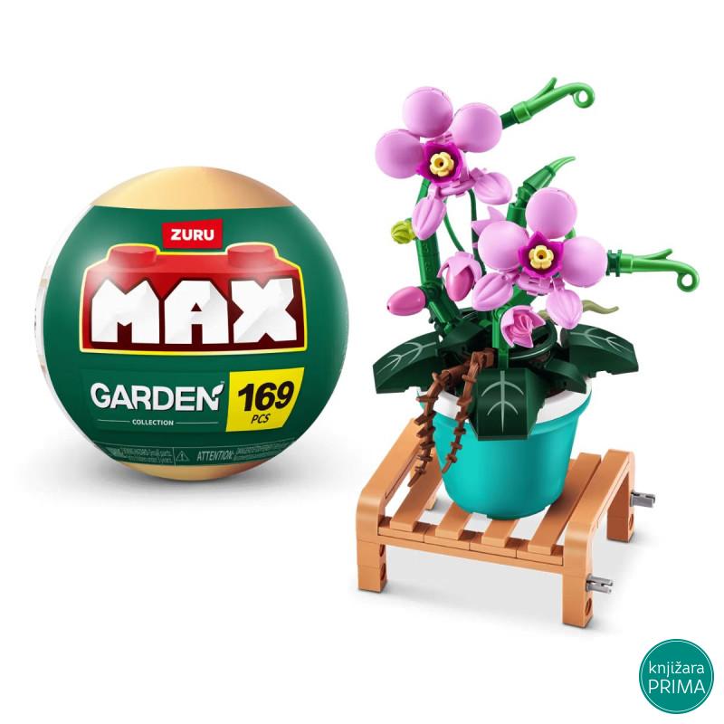 Sastavi cvet u plavoj saksiji ZURU MAX kockice 