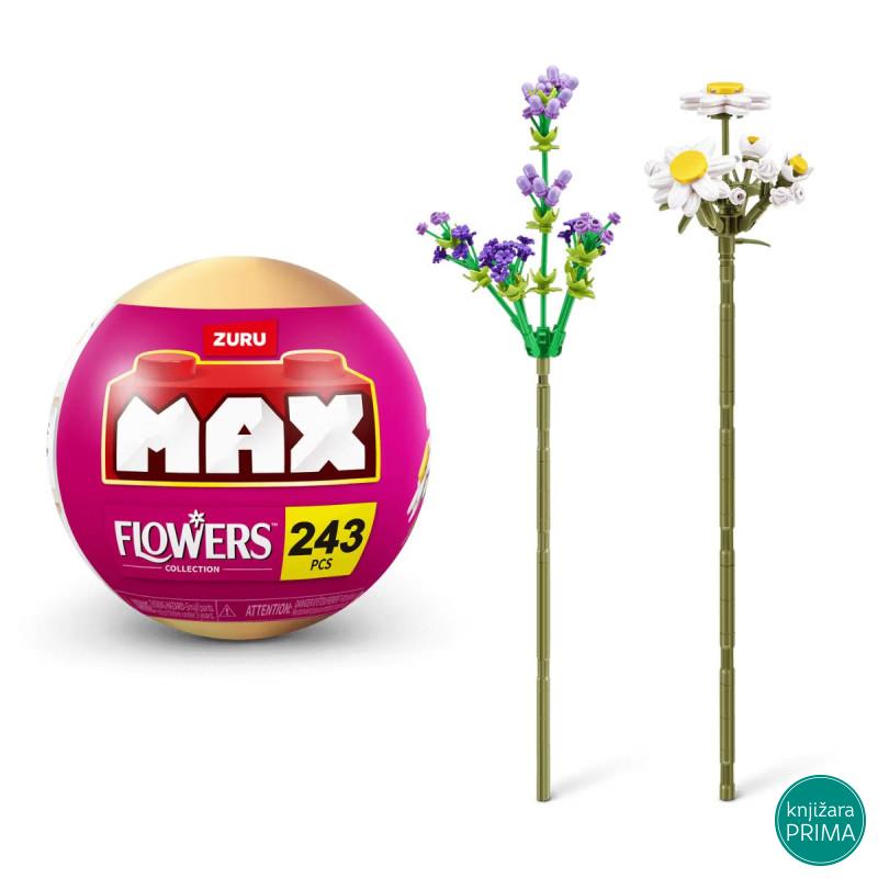 Sastavi cvet bela rada i lavanda ZURU MAX kockice 