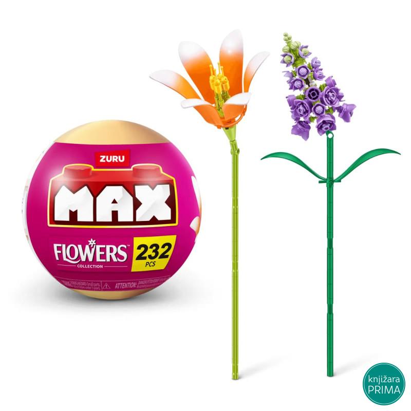 Sastavi cvet srčenjka i iris ZURU MAX kockice 