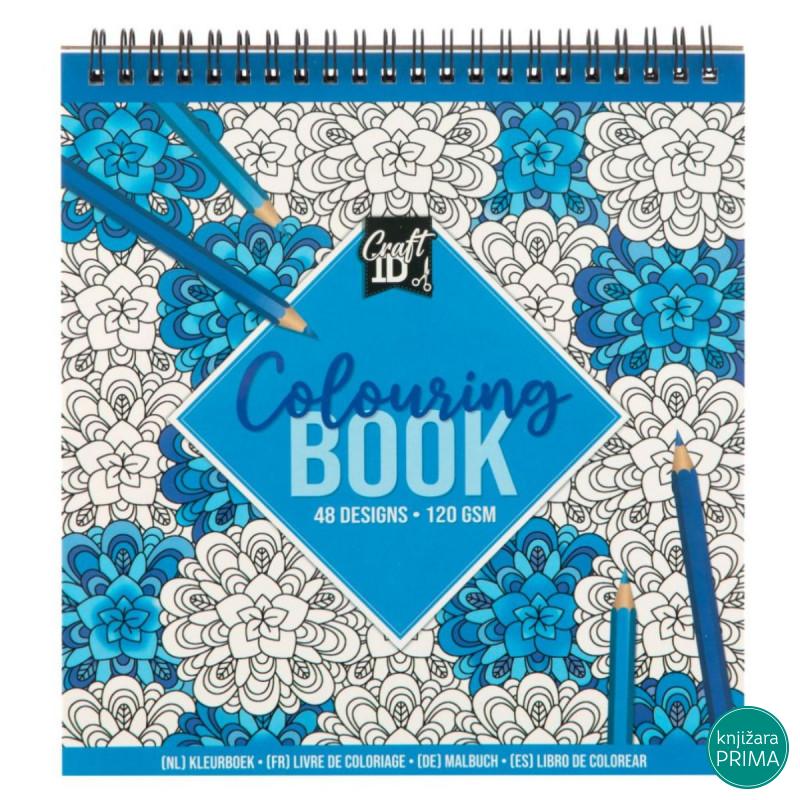 Bojanka za odrasle - Plava 