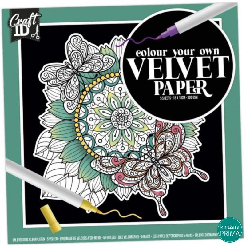 Bojanka za odrasle - Plišana tirkiz 